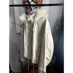 MO&CO Womens Down Jacket w/ Detachable Collar